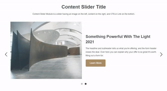 Content Slider